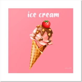 Icecream Posters and Art